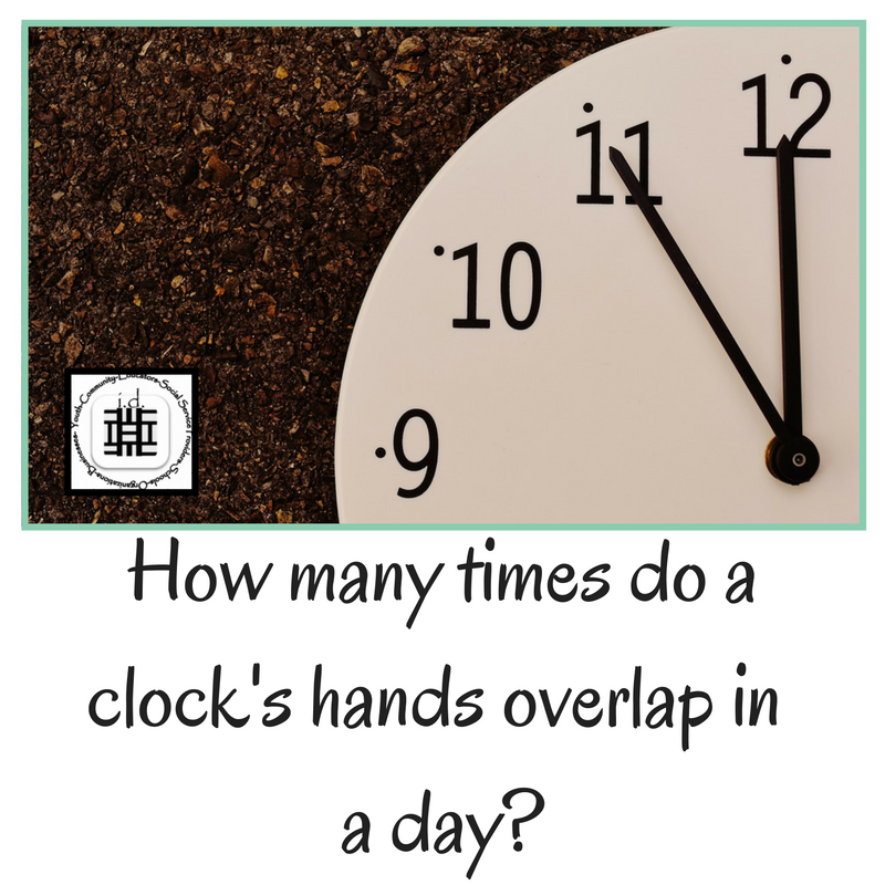 how-many-times-do-a-clocks-hands-overlap