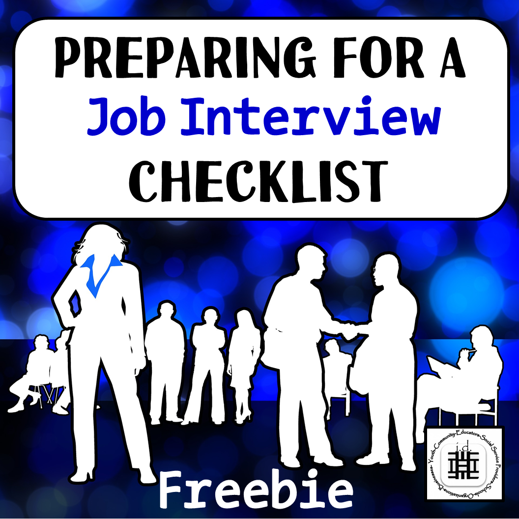 Preparing FOr An Interview Checklist Freebie